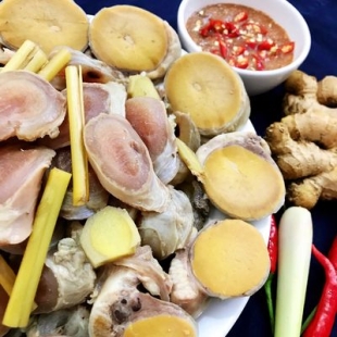 BÍN BÒ HẤP HÀNH GỪNG