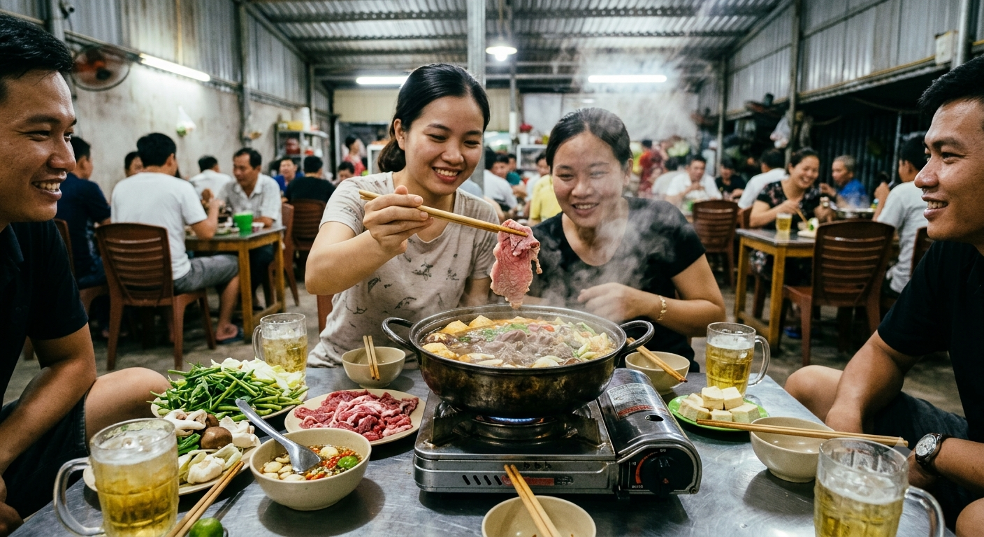 Thời gian nhúng lẩu lý tưởng